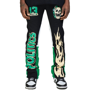 Streetwear personnalisé pour homme, 100% coton, molleton français, lavage clair, surdimensionné, taille mi-haute, décontracté, léger, séchage rapide, respirant - Product Image 1
