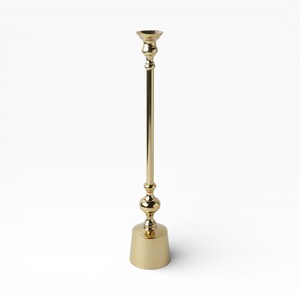 Moderno Candelabro de Metal Dorado para Decoración de Mesa y Consola de Lujo, Único - Product Image 6