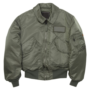 Vente en gros, blouson rembourré matelassé à la mode pour hommes, blouson aviateur court - Product Image 2