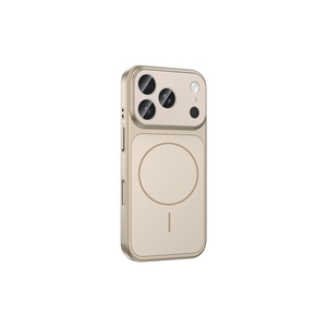Coque en silicone argentée de luxe compatible M-Safe pour iPhone 17 Pro Max, protection souple de l'appareil photo, styles Ins A53 Plus - Product Image 3