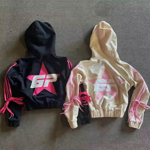 ชุดวอร์ม Y2k สำหรับผู้หญิงชุดวอร์มผ้ากำมะหยี่แนวสตรีทแบบออกแบบได้ตามต้องการ2025 - Product Image 3