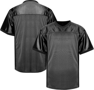 American Football Practice Jersey Mens <b>Athletic</b> Sports Top Blank T Shirt Suitable for Training Warm Up and Casual Wear - Product Image 1
