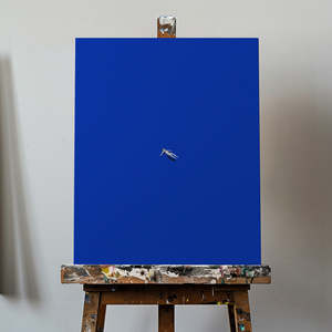 Maarten Lon's No Stress Canvas Art, design abstrait et minimaliste - Product Image 1