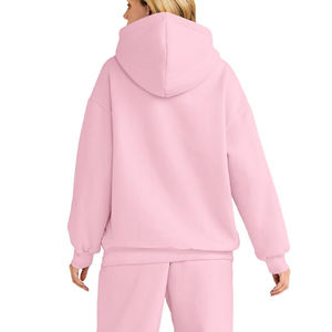 Sudadera Extra Grande para Mujer de Diseño Único y la Mejor Calidad, 100% Algodón, con Capucha y Puños Acanalados, Bolsillo Delantero - Product Image 2