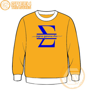 Sudadera de lana de algodón Sigma Gamma Rho personalizada de alta calidad, Jersey bordado, chaqueta para mujer, ropa griega, estilo de hermandad - Product Image 5