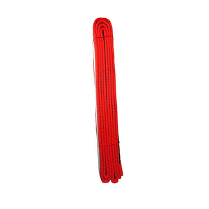 Cinturón de Karate de artes marciales blanco y rojo de alta calidad hecho a medida, cinturones de colores de última moda para desgaste de artes marciales - Product Image 4