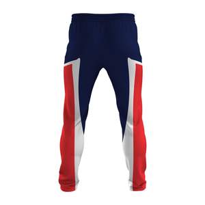 Pantalones de cintura alta ajustados personalizados para hombre, pantalones de trabajo de gran tamaño de sarga de algodón 100% con frente plano, estilo informal, lana delgada - Product Image 2