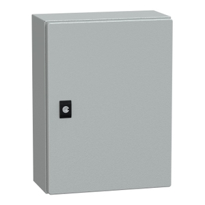 Per SCHNEIDER ELECTRIC NSYCRN43150P PanelSet CRN Armadietti per Elettronica e Strumentazione Porta Liscia H400xW300xD150 IP66 IK10 RAL7035 - Product Image 1