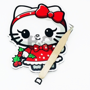 Nueva Placa de Pestañas Magnética de Alta Calidad Hello Kitty, Placa de Pestañas de Visón Sólido y Sostenible, Placa de Pestañas Cherry - Product Image 1