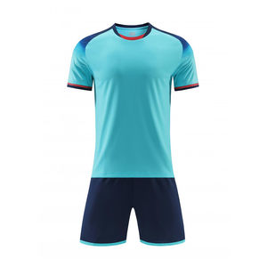 Camisetas de equipo de fútbol personalizadas de alta calidad, conjunto de uniformes de diseño personalizado, conjunto completo de uniformes de fútbol, ropa de fútbol transpirable de secado rápido - Product Image 4