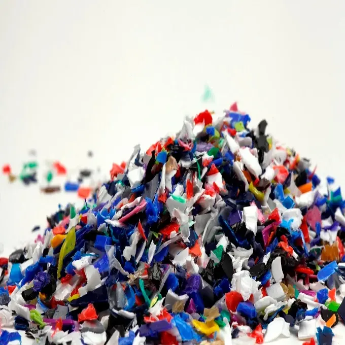 Clean Recycled HDPE Blue Drum Plastic Scraps | Import & Export HDPE Drums Regrind - Flakes