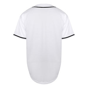 High Quality Baseball Jersey V-Neck Softball Full Button Sleeveless Jerseys for <b>Men</b> Baseball Jersey - Product Image 2