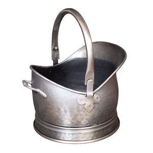 Black Coated Finished Metal Iron Coal Bucket High Quality Handmade Fireplace Set & Accessories Coal Bucket Handmade - Product Image 2