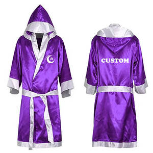 เสื้อคลุมชกมวยของผู้ชายชุดชกมวยออกแบบได้ตามที่ต้องการ - Product Image 3