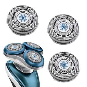 Cabezal de Afeitado de Repuesto Completo para Afeitadora Eléctrica, Cuchillas de Precisión de Triple Capa para Afeitado Facial, para Uso en Autocaravanas - Product Image 1