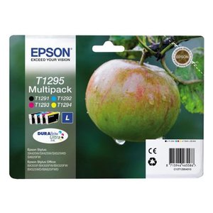 แอปเปิ้ล ซีรีส์ ดูราไบรท์ มัลติแพ็ค T1295 C13T12954020 เครื่องพิมพ์สำหรับชุดตลับหมึก - Product Image 1