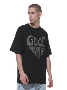เสื้อยืดผู้ชายประดับพลอยเทียมสำหรับฤดูร้อนเสื้อ100% คอตตอนกันยับแฟชั่นแนวสตรีทปรับแต่งรูปแบบตัวละครได้ - Product Image 6