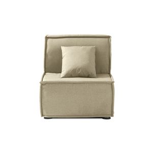 EVERGREENWEB Divano Letto Singolo con Materasso e Cuscino Made in Italy, Rivestimento Rimovibile, Arredamento Salvaspazio, Divano Trasformabile ELLEN - Product Image 1