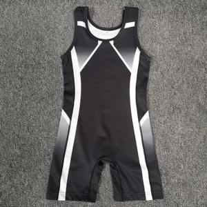 Pro Wrestling Singlet para hombres de alta calidad estirable y cómodo para el rendimiento de los luchadores - Product Image 2