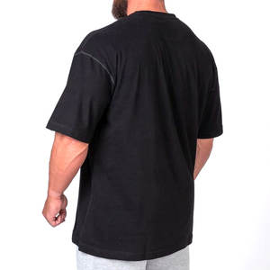 T-shirts à manches courtes 100% coton pour hommes de haute qualité nouveau Style agréable coupe surdimensionnée en gros - Product Image 4