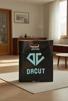 Sacs de courses en plastique personnalisés de qualité alimentaire avec poignée découpée pour les boutiques de détail, les cadeaux, les bonbons, les en-cas et les boutiques de mode