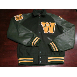 เสื้อแจ็คเก็ตแวนิลสไตล์วาร์ซิตี้ผ้าแคนวาสสำหรับผู้ชาย ดีไซน์คอตั้ง สไตล์สตรีทแฟชั่น เหมาะสำหรับใส่ลำลองและกิจกรรมกลางแจ้ง - Product Image 4