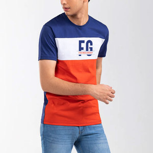 เสื้อยืดผู้ชายสีพื้น ปักโลโก้ FG แขนสั้น คอกลม ผ้าเจอร์ซีย์คอตตอนทรงโอเวอร์ไซส์ ล้างสีแบบแอซิด แห้งเร็ว ระบายอากาศดี สไตล์สตรีทแวร์ - Product Image 4