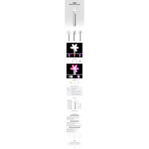 I-dle Official <b>Light</b> <b>Stick</b> Ver.3 Plastic No Battery K-POP WHOLESALE All Ages Sample Service Available - Product Image 2