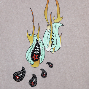 Custom Size Heavyweight Oversized Hoodie Cotton Polyester Custom Design <b>Mens</b> Hoodies Streetwear Embroidery - Product Image 2