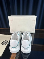 Baskets urbaines basses en cuir véritable pour hommes, avec design de bout renforcé, fermeture à lacets, confortables et légères, chaussures de marche, espadrilles hautes