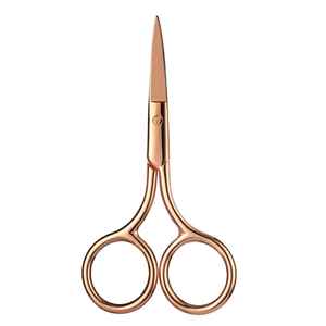 Ciseaux à cuticules professionnels en acier inoxydable, durables, de précision, droits, tranchants, pour droitiers, pour la beauté, le soin des ongles, la pédicure, les poils du nez - Product Image 4