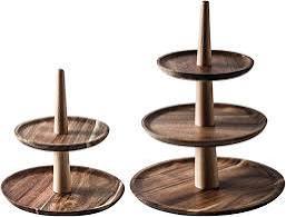 Moderno Soporte Redondo de Madera para Tartas para el Hogar y Hoteles, Personalizable para Fiestas de Cumpleaños, Entrega Rápida, Nuevo - Product Image 2