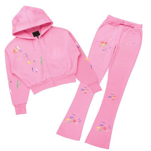 Ensemble de survêtement pour femmes, jogging, taille plus, confortable, respirant, tenue de sport pour la salle de sport, la course à pied, le fitness - Product Image 4