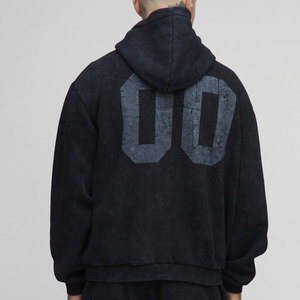 Chándal de algodón de colección de invierno para hombre con diseño personalizado Tendencia Patrón sólido Espesor de peso pesado Servicio OEM Buen precio - Product Image 5