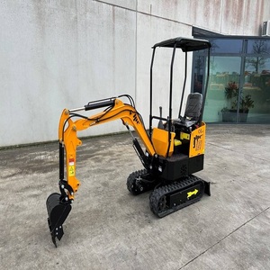 Mini-excavatrice sur chenilles Airman HT12, capacité de terrassement, petite machine de terrassement, godet, prix bas, directement de l'usine - Product Image 3