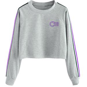 Respirant de haute qualité femmes Crop Top Hoodies meilleur prix bon matériel conception professionnelle pour les femmes Crop Top Hoodies - Product Image 6