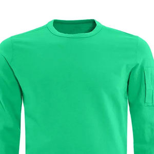 Usine en gros 100% coton pull sweats marque de mode col rond tricoté polaire Double ligne coupe ample grande taille - Product Image 5