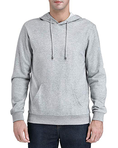 Sudaderas Personalizadas Lisas de Estilo Urbano, Talla Grande para Hombre, Sudadera con Cierre Completo, al por Mayor, Estampadas, Extra Grandes, para Hombre, 100% Algodón - Product Image 2