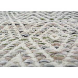 พรมขนสัตว์และวิสโคสสีน้ำเงิน Abrash ขนาดใหญ่ ลายเรขาคณิต สำหรับห้องนั่งเล่น ห้องนอน ห้องโถง-ADWV-13047 - Product Image 3