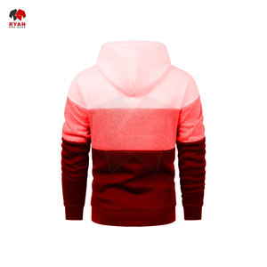 เสื้อฮู้ดดี้ผู้ชายแบบสั่งทำสีพิเศษ ออกแบบโลโก้ พิมพ์ลาย ปัก รับผลิตแบบ OEM และ ODM เสื้อผ้าลำลองแนวสตรีท ขายส่งจากโรงงาน - Product Image 6