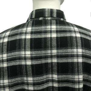 Venta al por mayor de camisas de franela a cuadros de invierno baratas Patchwork acolchada de lana gruesa manga larga botón camisa chaqueta para hombre, chaqueta de hombre - Product Image 6