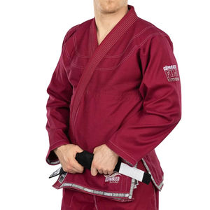 กิโมโน BJJ GI โลโก้ปักตามสั่งผ้าฝ้าย100% ยืดได้กำหนดสีเองและตัวเลือกโลโก้ได้หลายตำแหน่ง - Product Image 1