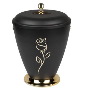 Urnas de cremación de aluminio de alta calidad asequibles para cenizas humanas adultas con diseños de grabado decorativos - Product Image 2