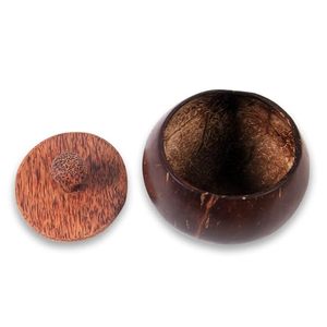 Contenedor de madera de mango tradicional utilizado para almacenamiento cultural y espiritual Contenedor de madera sostenible con tapa al precio más bajo - Product Image 2