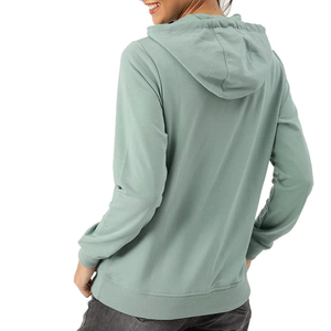 Sudadera con Capucha para Mujer de Alta Calidad con Logotipo Personalizado, Transpirable, de Secado Rápido, de Algodón/Fibra de Bambú, Todas las Tallas - Product Image 2