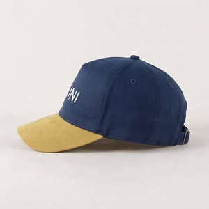 Casquette de baseball 6 panneaux en coton réglable unisexe, vente en gros, logo personnalisé, haute qualité, OEM ODM, faible MOQ, décontractée, bicolore, style Dad Hat - Product Image 2