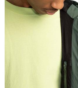 Veste coupe-vent d'hiver à manches longues, noire et blanche, légère et élégante pour hommes, personnalisable, coupe-vent - Product Image 5