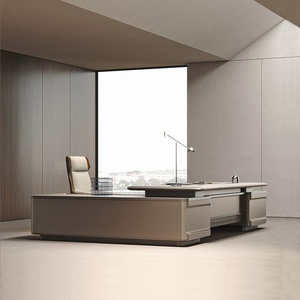 Premium Commercial L Shape Executive Office Desk Durable Panel Top Easy Assembly <b>Workstation</b> - Product Image 3