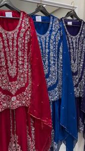 ผ้าจอร์เจียแบบถักทอพร้อมลายสำหรับใส่ในงานแต่งงานแต่งลายลูกไม้ - Product Image 6