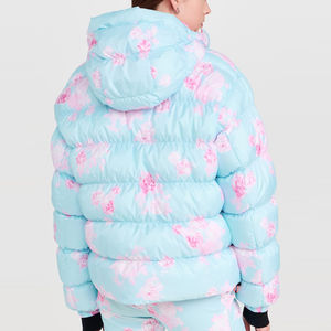 Veste bulle en gros Logo personnalisé Oem imprimé de haute qualité veste d'hiver personnalisée pour homme veste bulle avec poches - Product Image 2